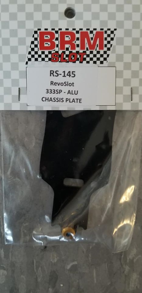 RS-145 Revo Slot 333SP Anodized Aluminum Chassis Plate